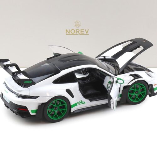 1:18 Norev Porsche 911 992 GT3 RS Weissach Package Tribute to Carrera RS 187372