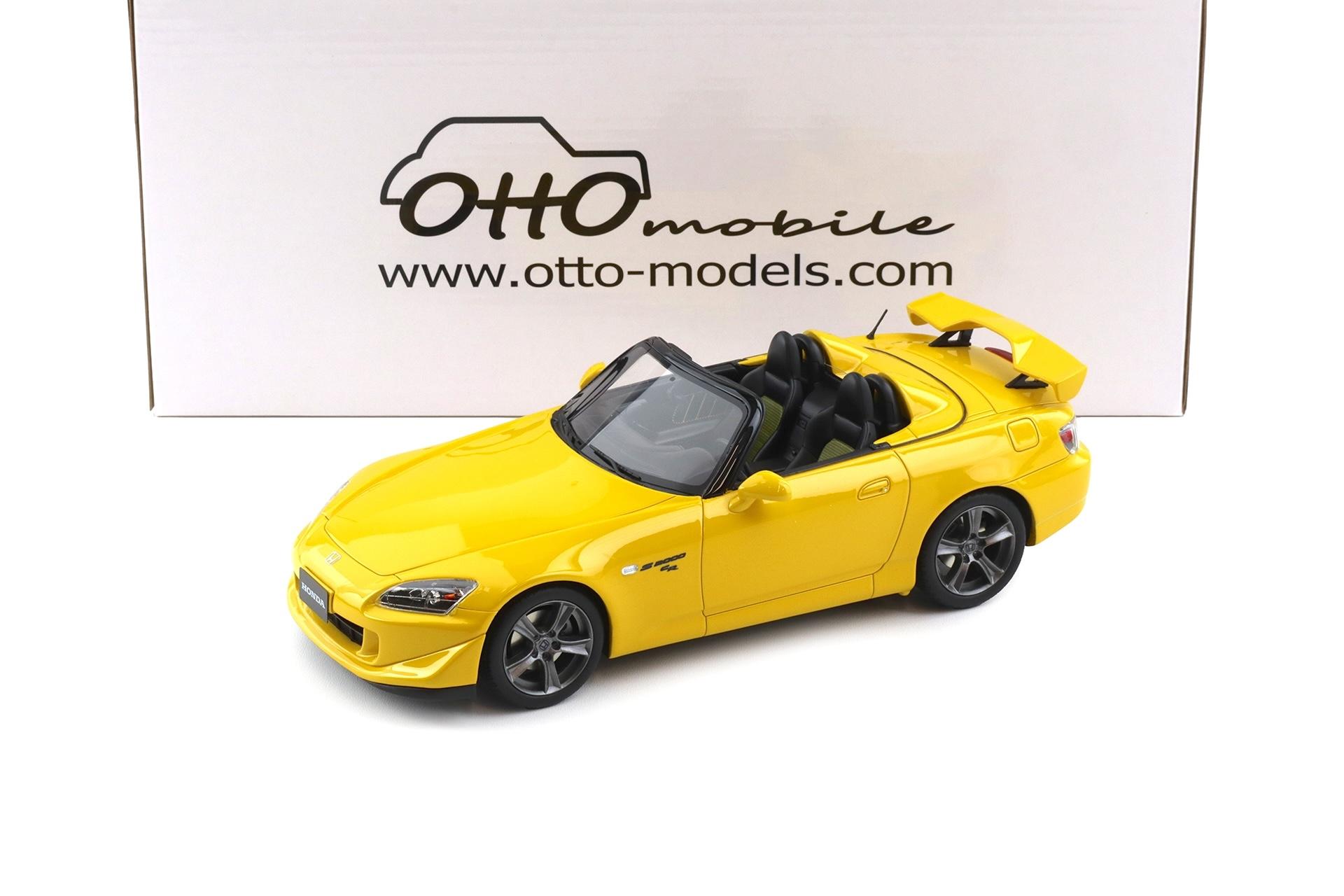 1:18 OTTO mobile OT1231 Honda S2000 CR New Indy yellow pearl 2007