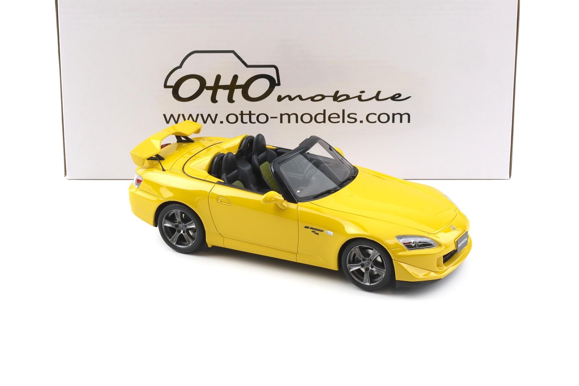 1:18 OTTO mobile OT1231 Honda S2000 CR New Indy yellow pearl 2007