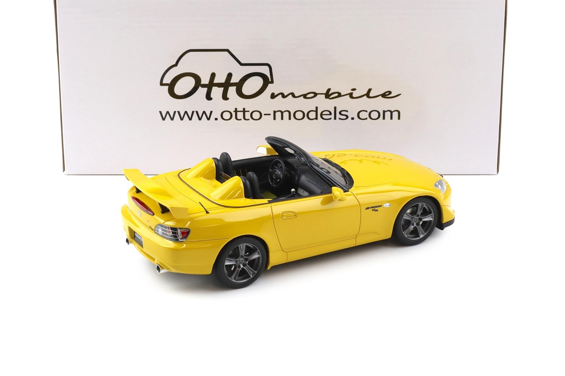 1:18 OTTO mobile OT1231 Honda S2000 CR New Indy yellow pearl 2007