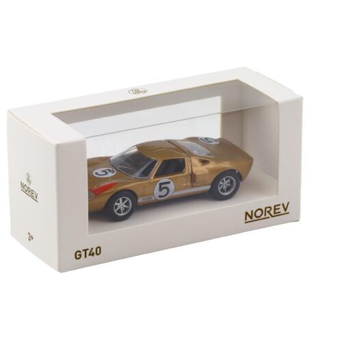 1:43 Norev Jet Car Ford GT40 Le Mans 1966 Bucknum/ Hutcherson #5