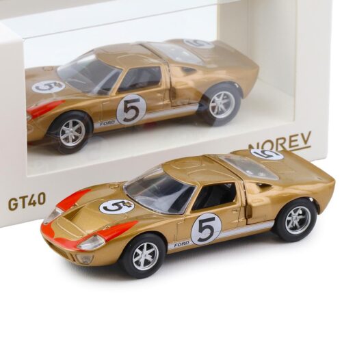 1:43 Norev Jet Car Ford GT40 Le Mans 1966 Bucknum/ Hutcherson #5