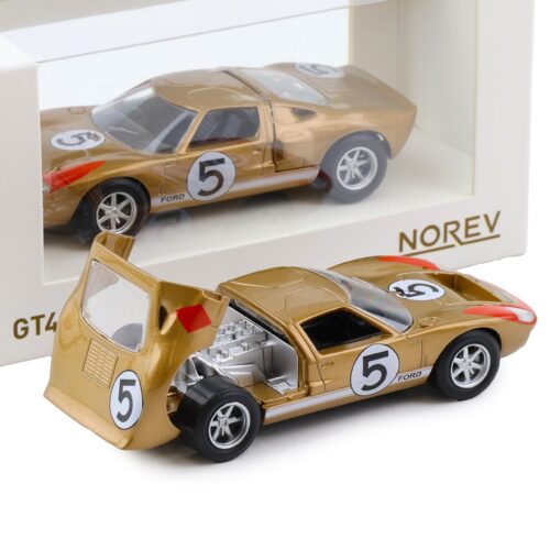 1:43 Norev Jet Car Ford GT40 Le Mans 1966 Bucknum/ Hutcherson #5