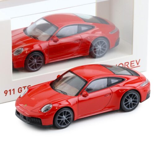 1:43 Norev Jet Car Porsche 911 992.2 Carrera GTS Coupe 2024 Carmin red
