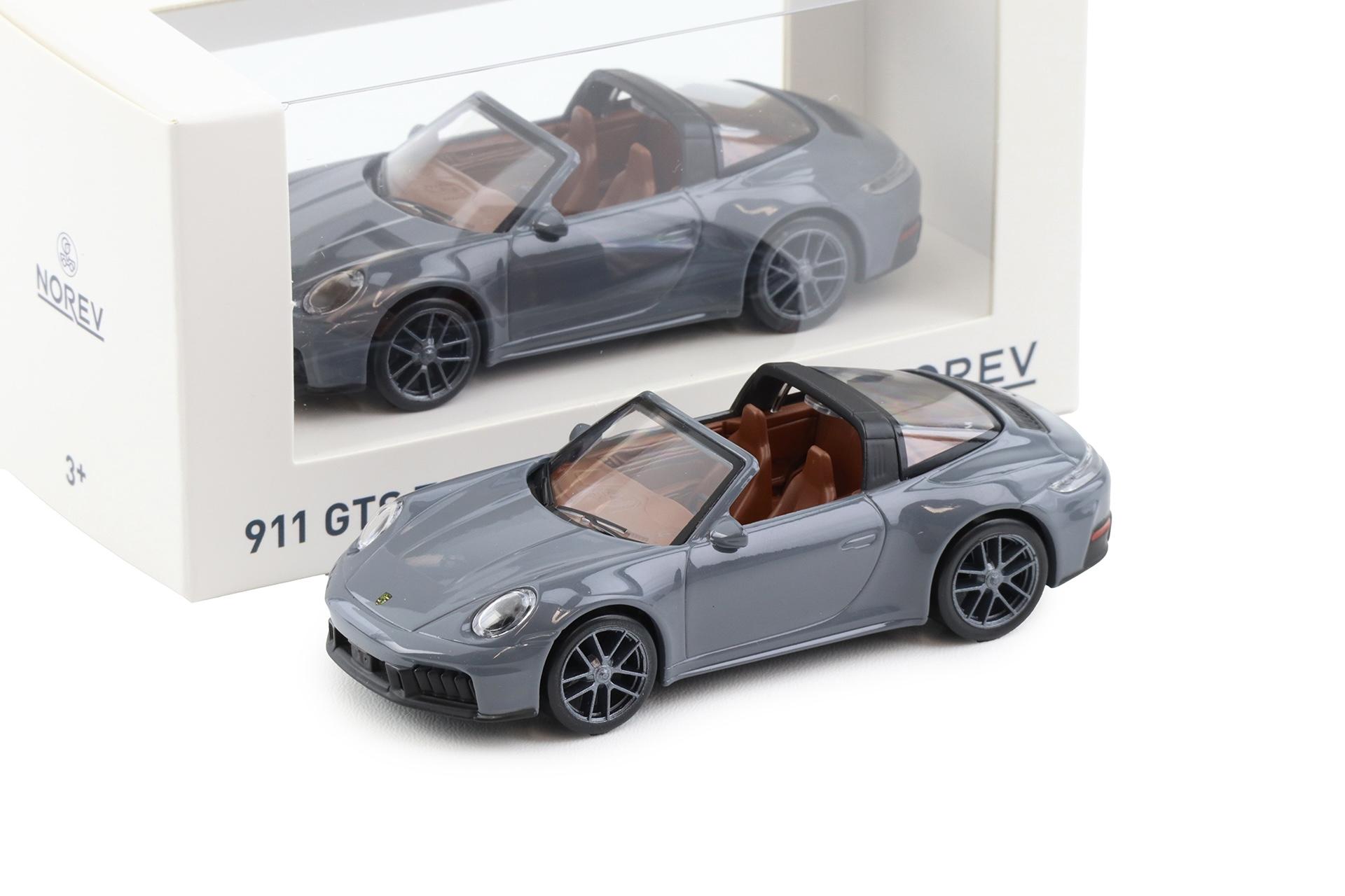 1:43 Norev Jet Car Porsche 911 992.2 Targa GTS 2024 Slate grey
