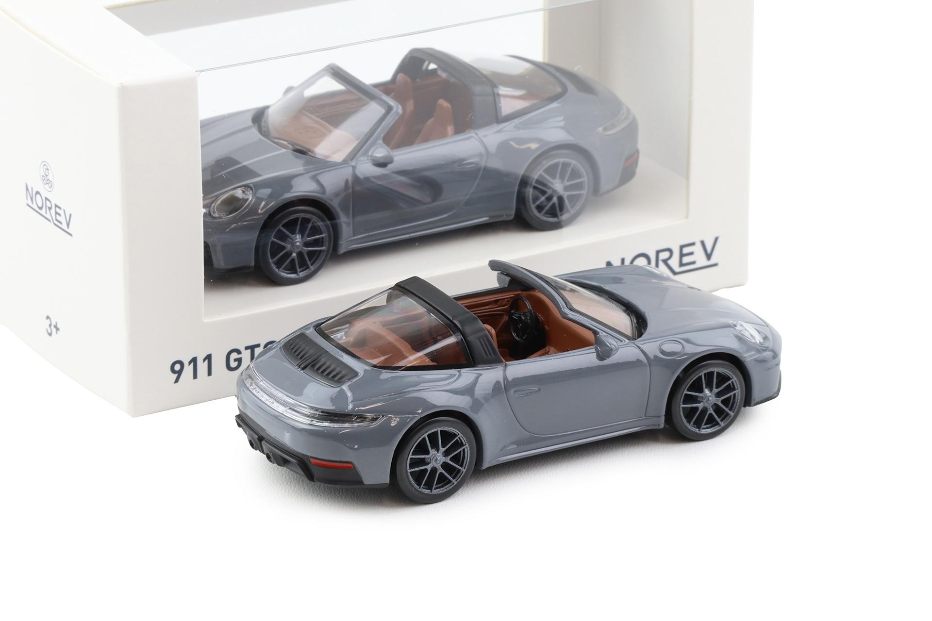 1:43 Norev Jet Car Porsche 911 992.2 Targa GTS 2024 Slate grey
