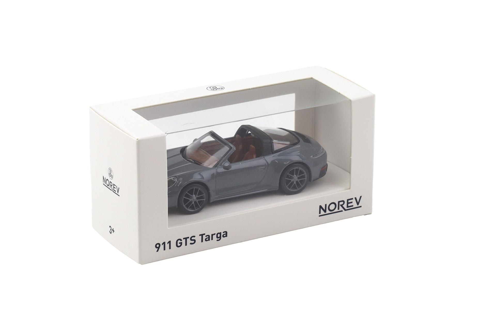 1:43 Norev Jet Car Porsche 911 992.2 Targa GTS 2024 Slate grey