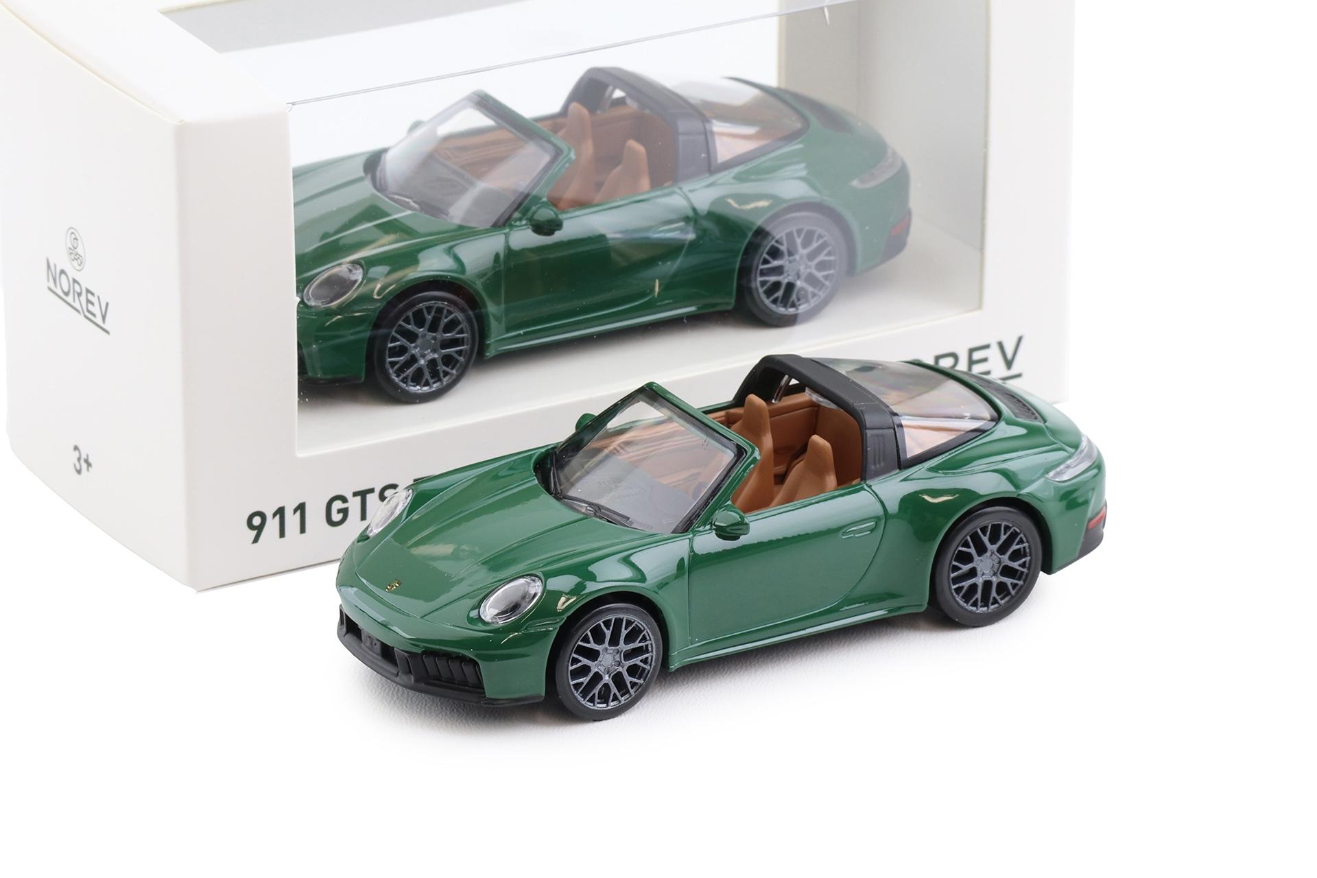 1:43 Norev Jet Car Porsche 911 992.2 Targa GTS 2024 British Racing green