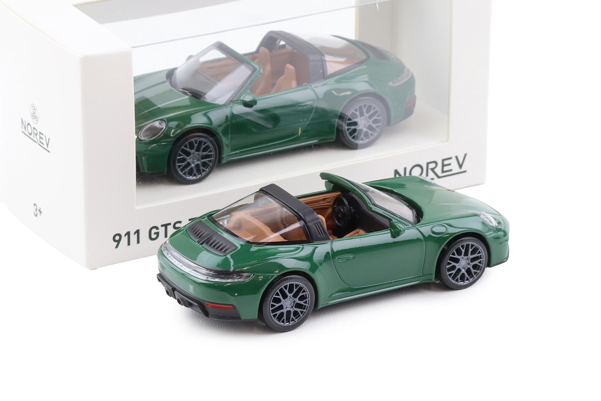 1:43 Norev Jet Car Porsche 911 992.2 Targa GTS 2024 British Racing green