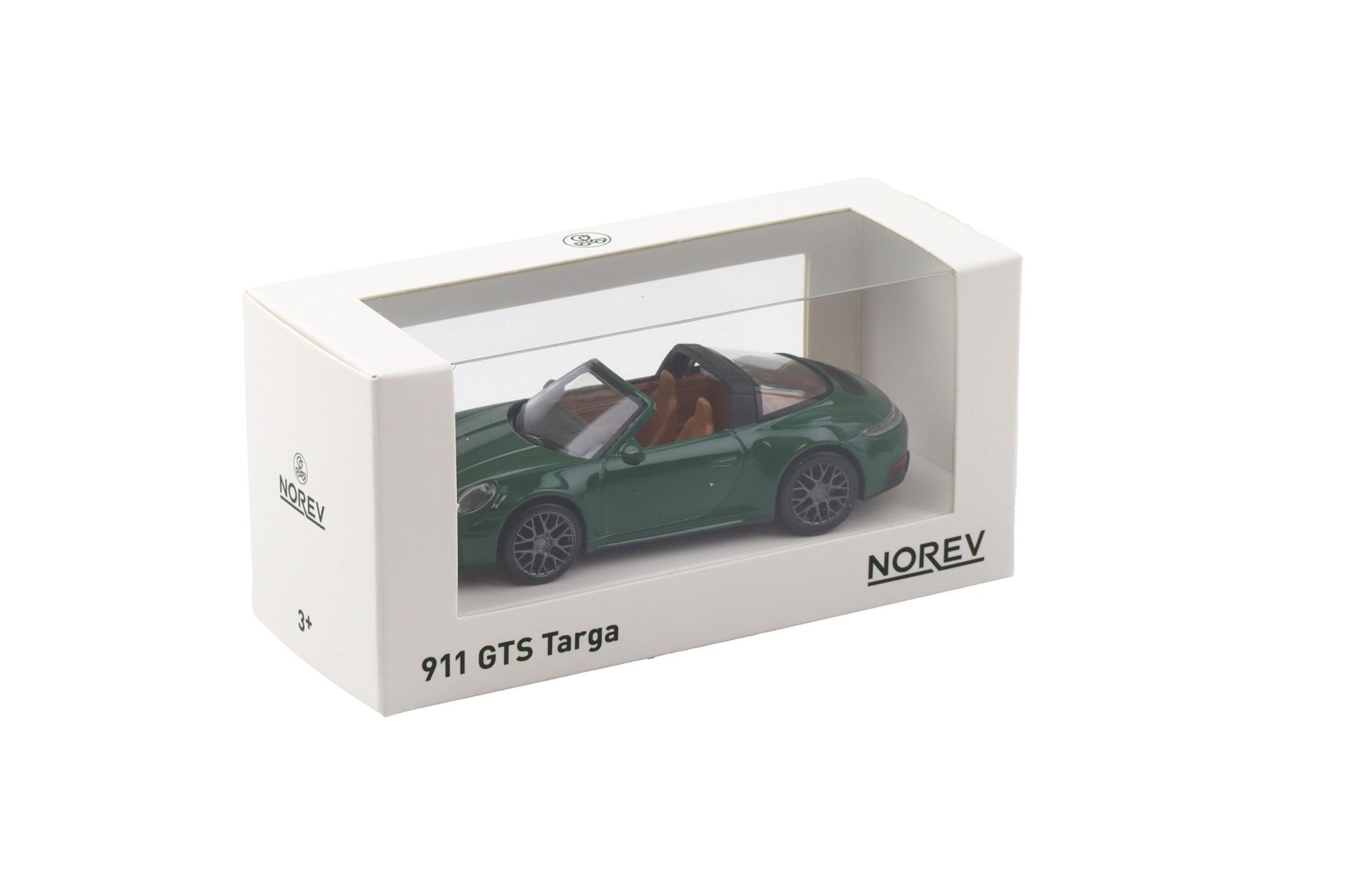 1:43 Norev Jet Car Porsche 911 992.2 Targa GTS 2024 British Racing green