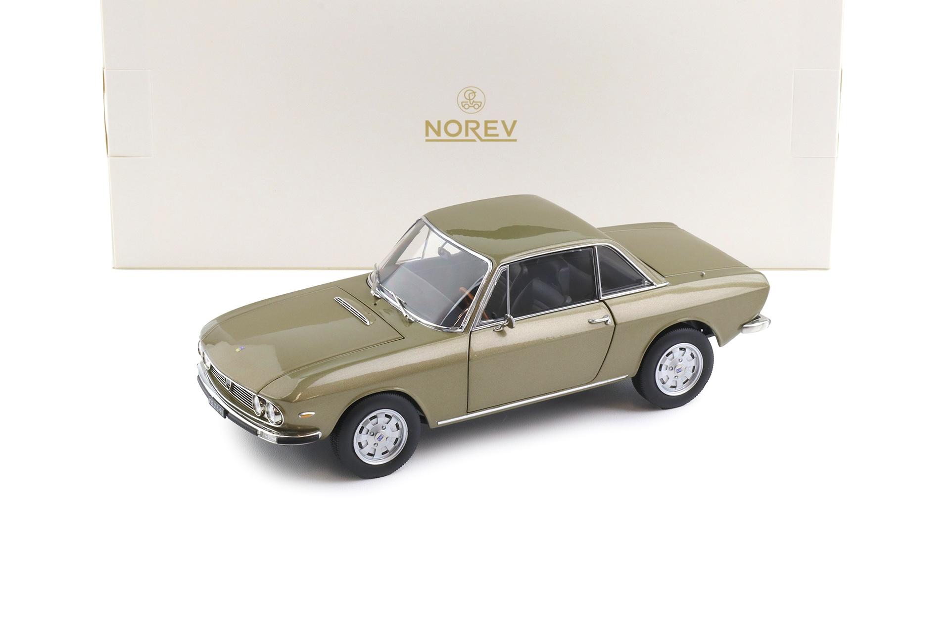 1:18 Norev Lancia Fulvia 1600 HF Lusso 1971 Bronce Longchamps metallic