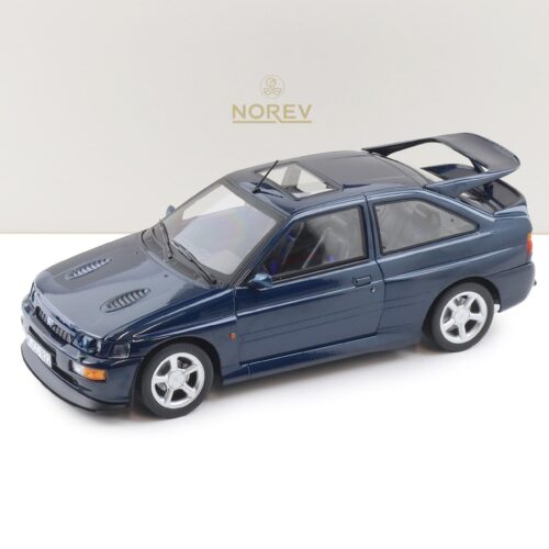 1:18 Norev Ford Escort Cosworth 1992 Imperial blue metallic - Limited 200 pcs.