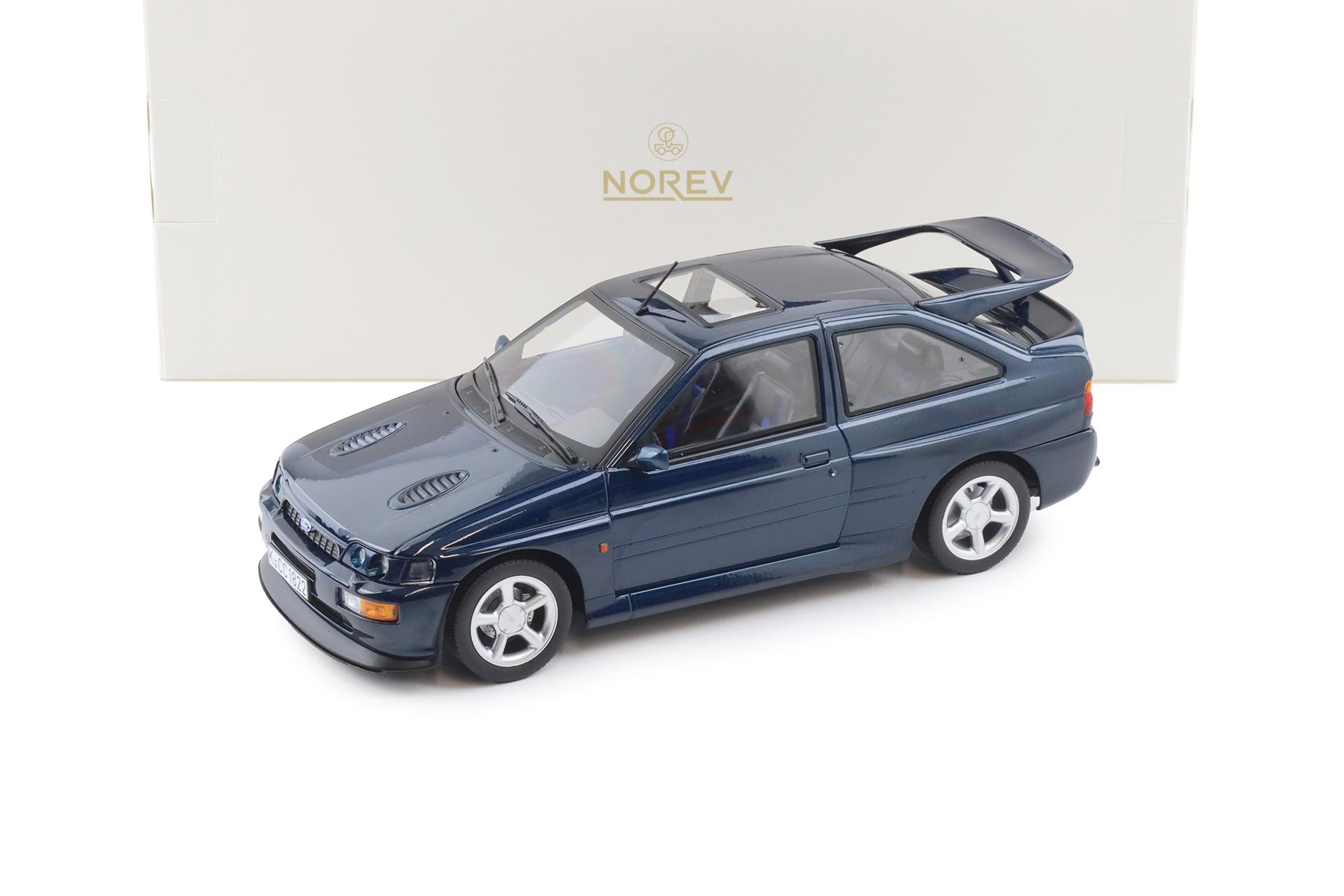 1:18 Norev Ford Escort Cosworth 1992 Imperial blue metallic - Limited 200 pcs.