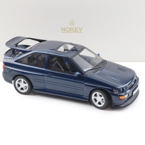 1:18 Norev Ford Escort Cosworth 1992 Imperial blue metallic - Limited 200 pcs.