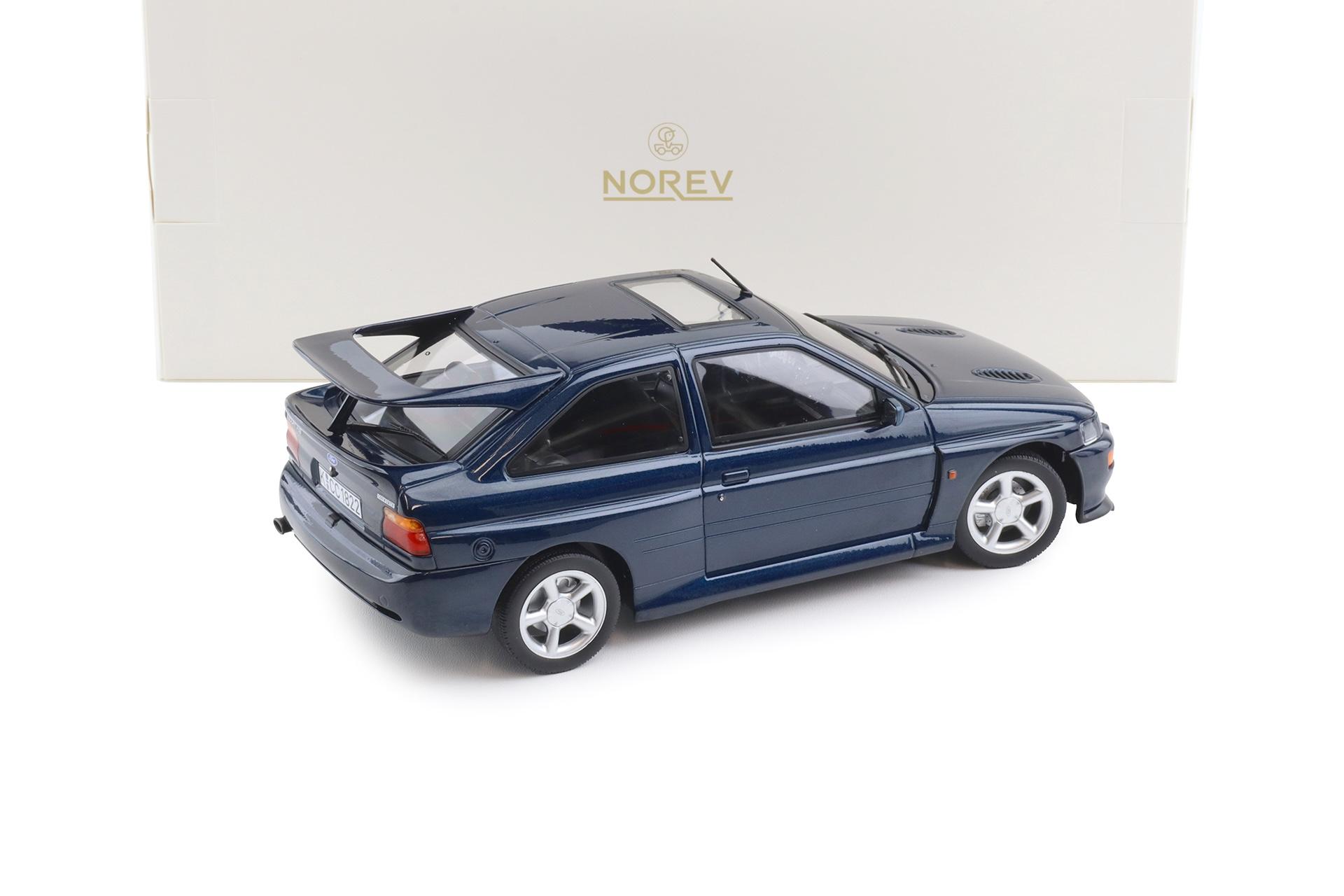 1:18 Norev Ford Escort Cosworth 1992 Imperial blue metallic - Limited 200 pcs.