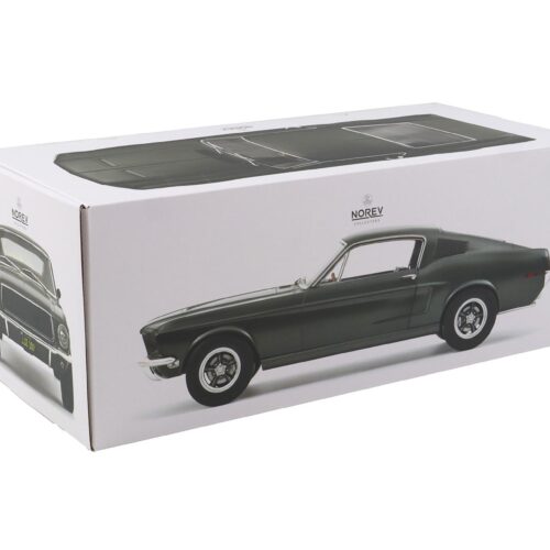 1:12 Norev Ford Mustang Fastback Coupe 1968 Satin green metallic BULLITT