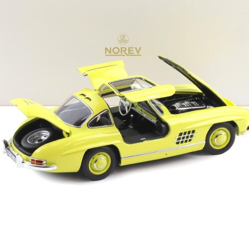 1:18 Norev Mercedes 300 SL Flügeltürer Gullwing 1954 Fantasy yellow - Limited 200 pcs.
