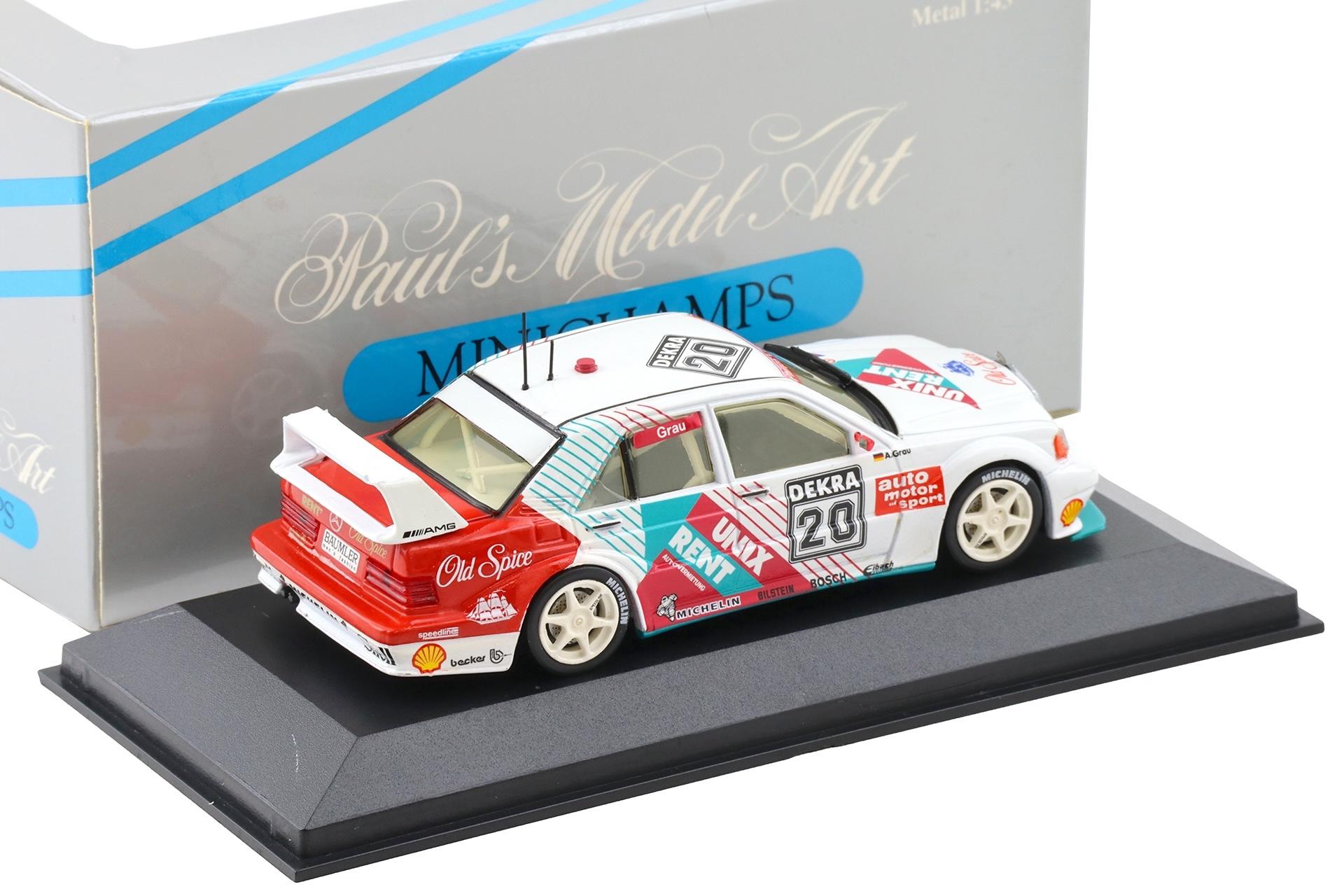 1:43 Minichamps Mercedes 190E EVO 2 DTM 1993 S.Grau #20