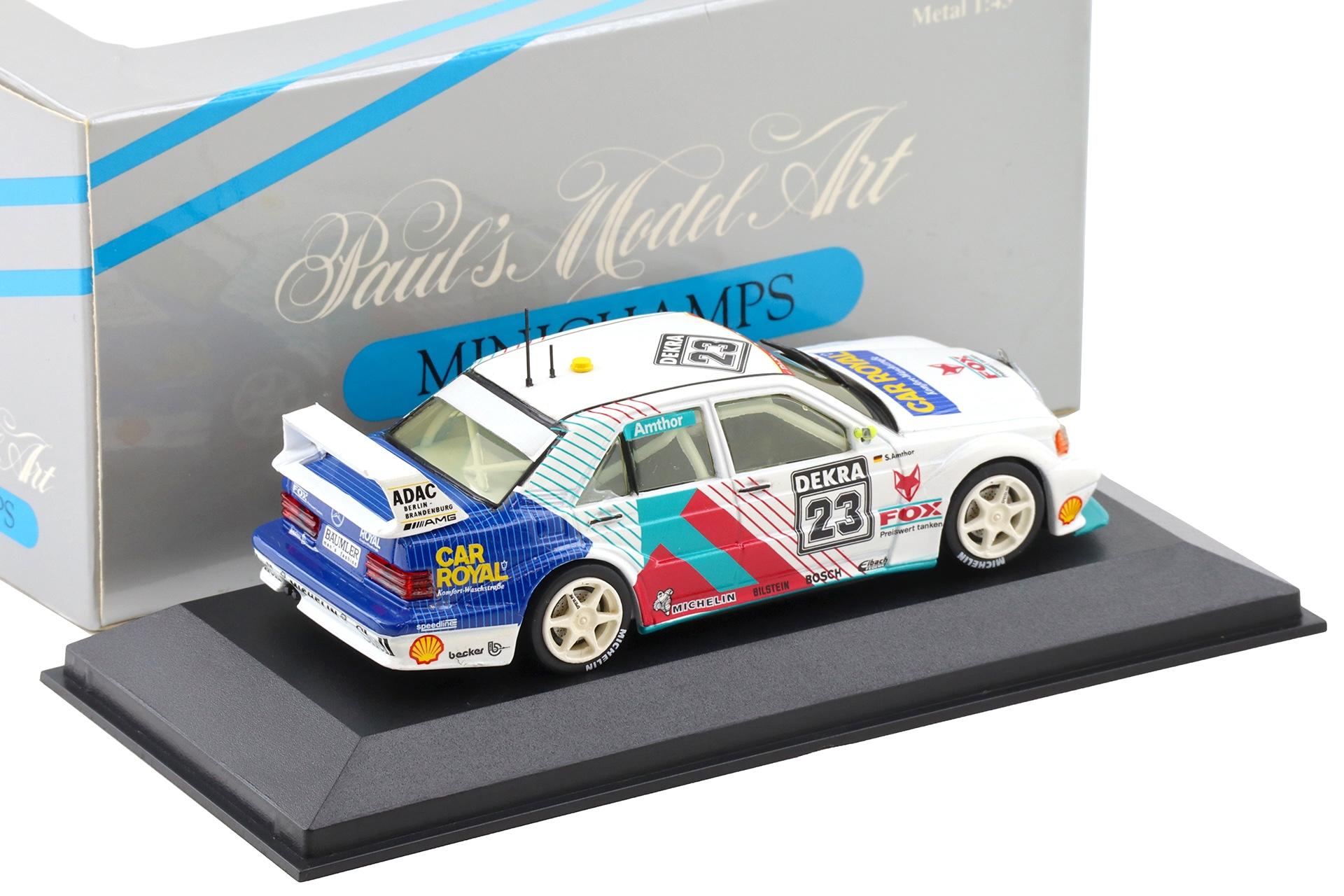 1:43 Minichamps Mercedes 190E EVO 2 DTM 1993 S.Amthor #23
