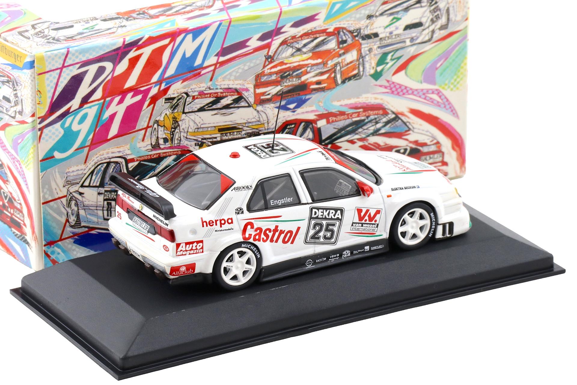 1:43 Minichamps Alfa Romeo 155 V6 TI DTM 1994 Team Engstler #25 F.Engstler