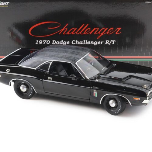 1:18 Greenlight 1970 Dodge Challenger R/T 426 Hemi Coupe THE BLACK GHOST
