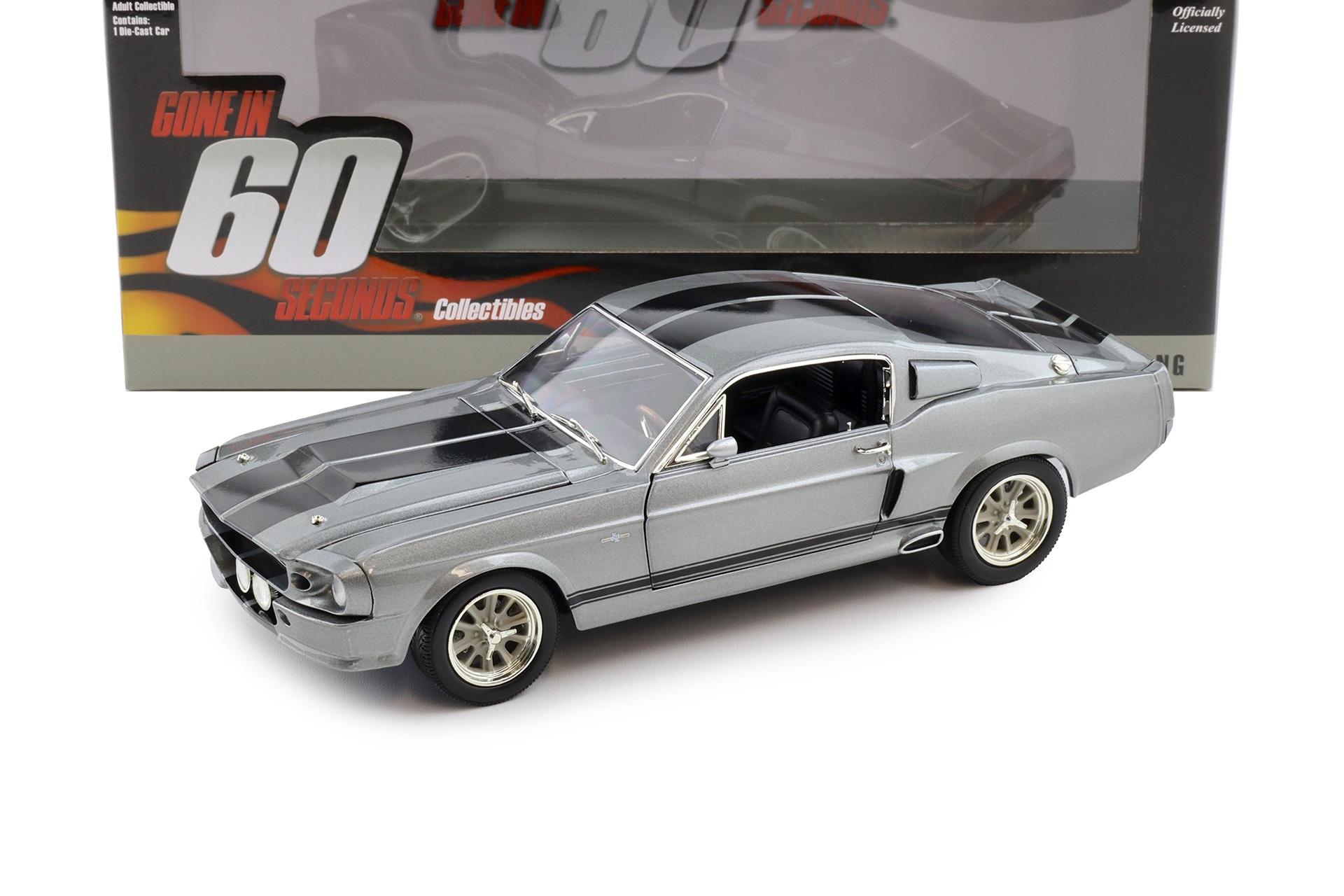 1:18 Greenlight 1967 Ford Mustang Shelby GT500 ELEANOR Gone in 60 Seconds
