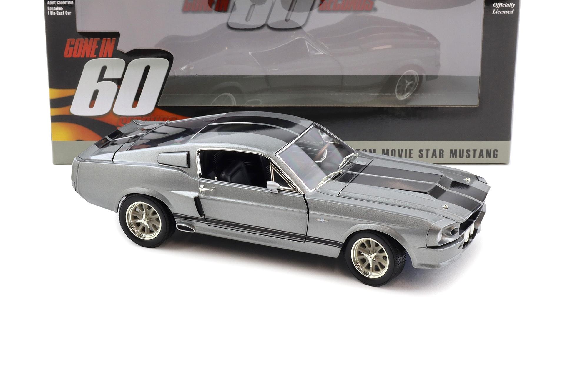1:18 Greenlight 1967 Ford Mustang Shelby GT500 ELEANOR Gone in 60 Seconds
