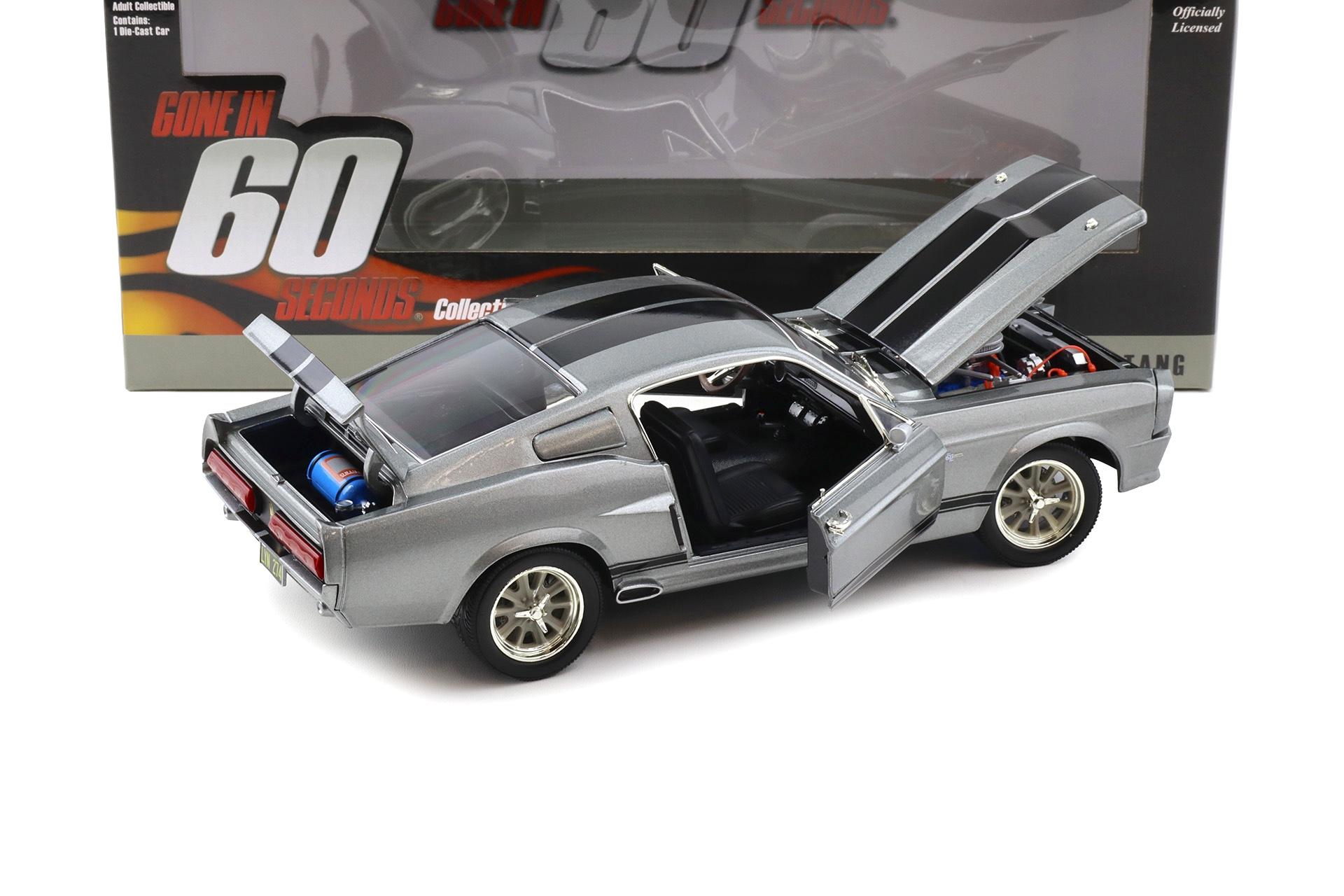 1:18 Greenlight 1967 Ford Mustang Shelby GT500 ELEANOR Gone in 60 Seconds