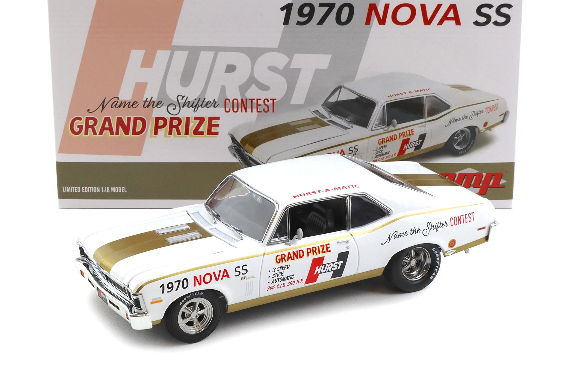 1:18 GMP 1970 Chevrolet Nova SS HURST 54th International 500 Mile Sweepstakes