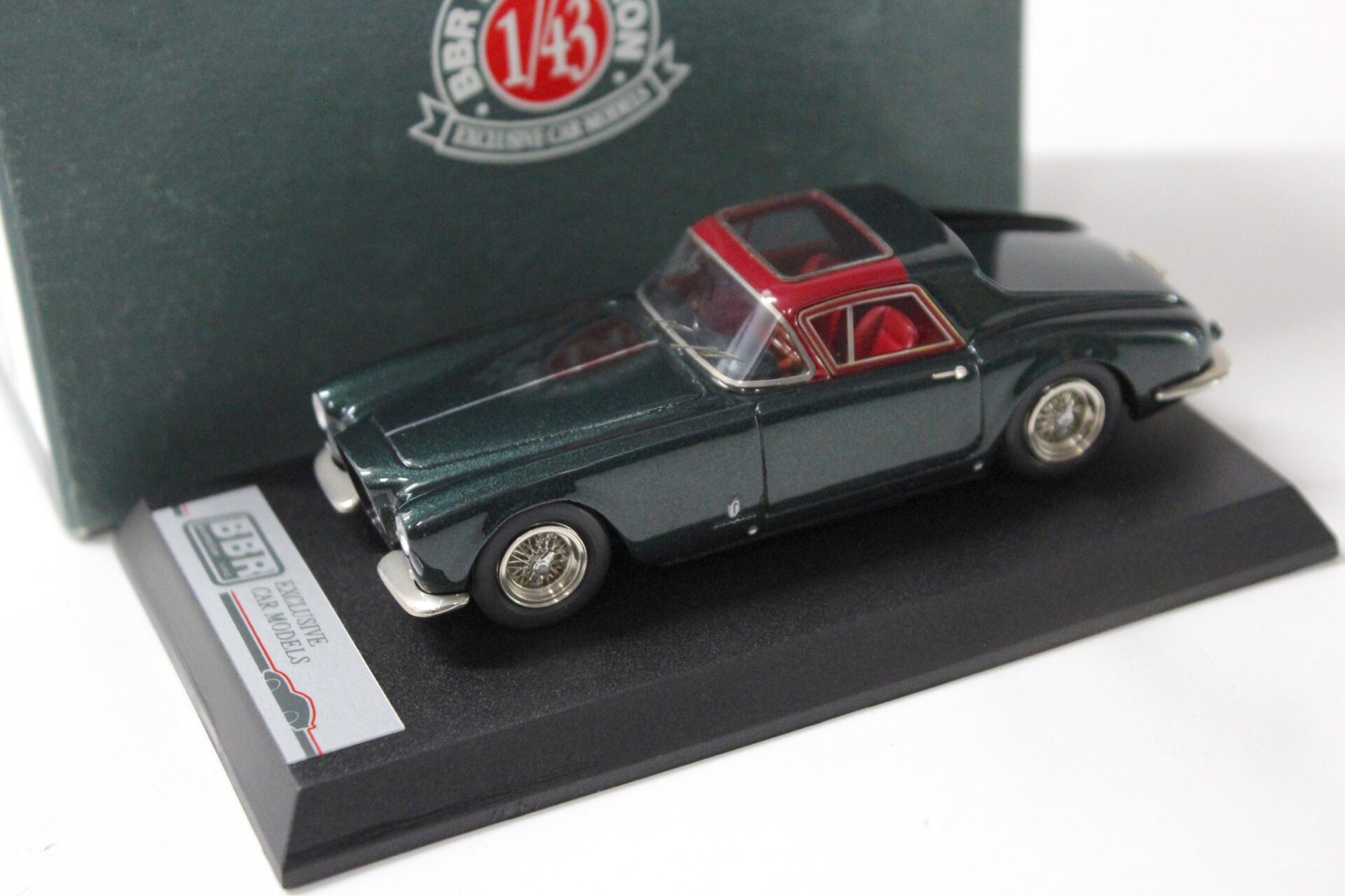 1:43 BBR Ferrari 375 America Salone di Torino 1955 Giovanni Agnelli green