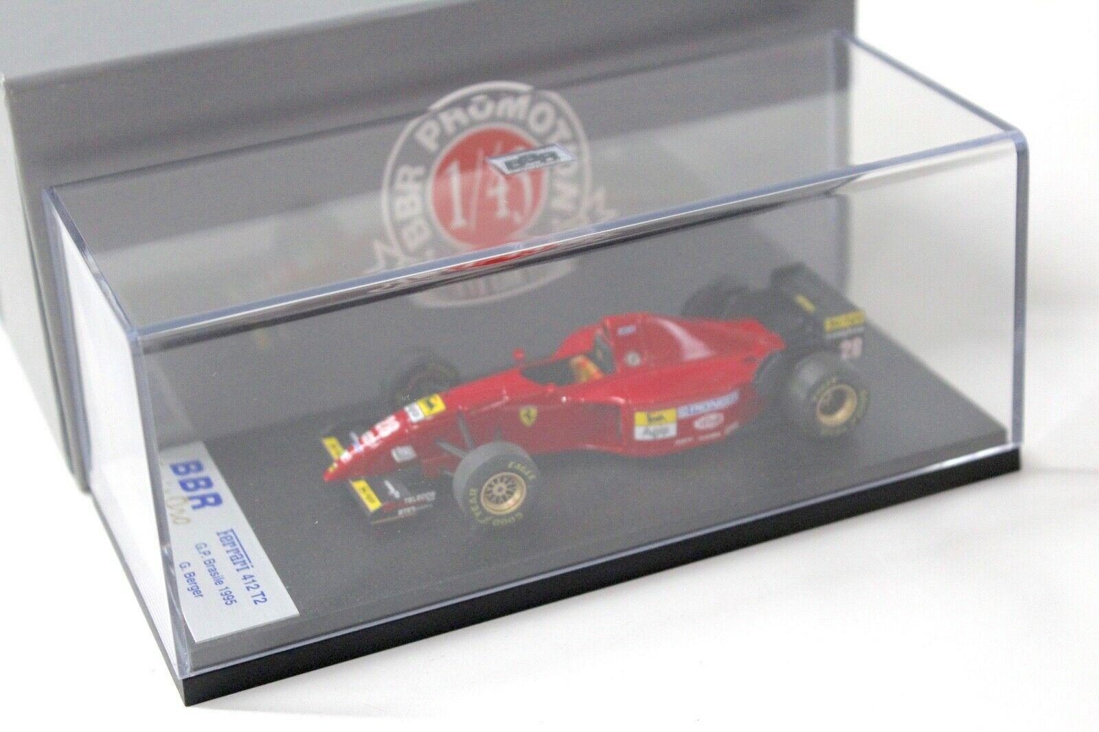 1:43 BBR () F1 Ferrari 412 T2 GP Brazil 1995 G.Berger #28