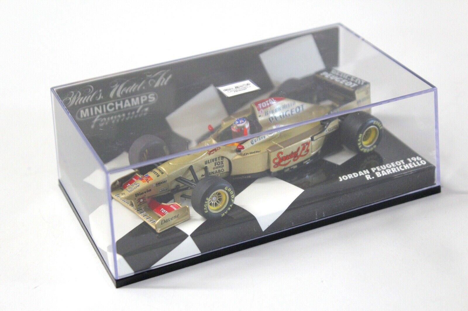 1:43 Minichamps F1 Jordan Peugeot 196 M.Barrichello #11