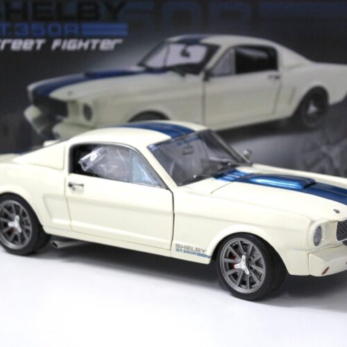 1:18 ACME 1965 Shelby GT350R Street Fighter white with blue stripes