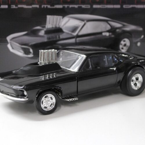 1:18 GMP 1969 Ford Mustang Boss Gasser SHOW STOPPER triple gloss black