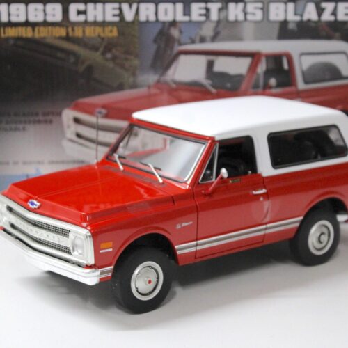 1:18 ACME 1969 Chevrolet K5 Blazer red-orange (Code 514)/ white Top