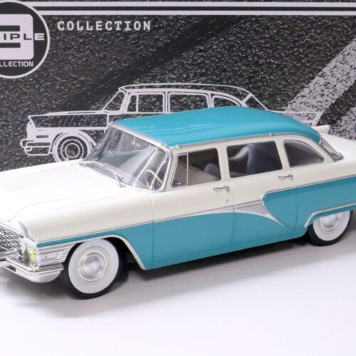 1:18 Triple9 1959 GAZ 13 Seagull Limousine turquoise/ white Die-Cast