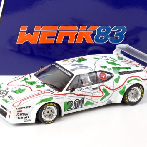 1:18 WERK83 BMW M1 PROCAR #201 Stuck Piquet 3rd 1000km Nürburgring 1980