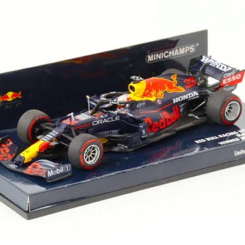 1:43 Minichamps RED BULL Racing F1 Honda RB16B Max Verstappen Monaco GP 2021