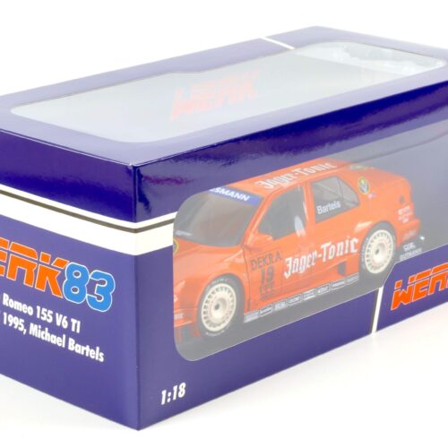 1:18 WERK83 Alfa Romeo 155 V6 TI #19 DTM/ITC 1995 Helsinki Bartels Jäger-Tonic