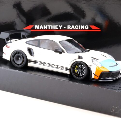1:18 Minichamps Porsche 911 (991.2) GT3 RS MR white Manthey-Racing Special Box