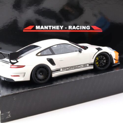 1:18 Minichamps Porsche 911 (991.2) GT3 RS MR white Manthey-Racing Special Box