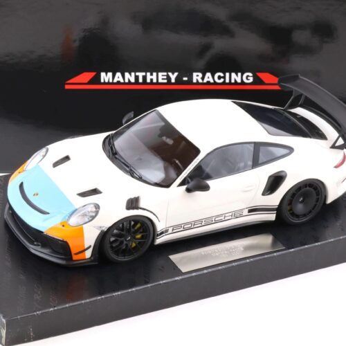 1:18 Minichamps Porsche 911 (991.2) GT3 RS MR white Manthey-Racing Special Box