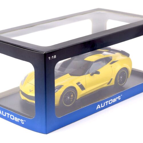 1:18 AUTOart Chevrolet Corvette C7 Z06 C7R Edition Corvette Racing yellow