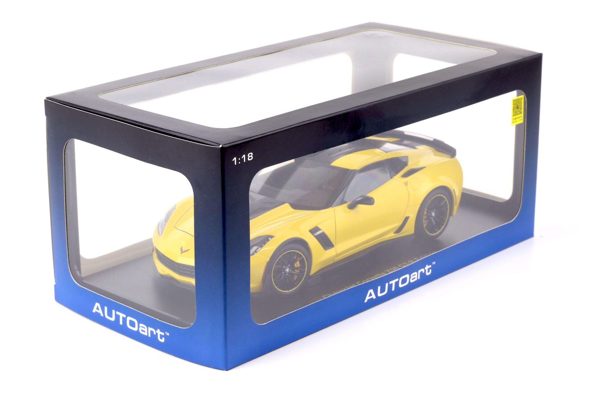 1:18 AUTOart Chevrolet Corvette C7 Z06 C7R Edition Corvette Racing yellow