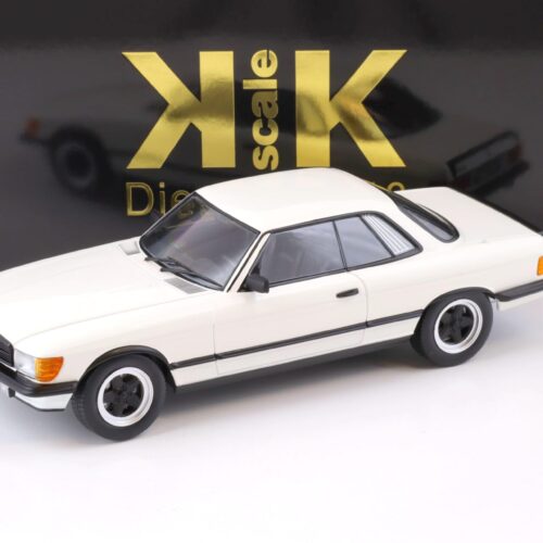 1:18 KK-Scale Mercedes 500 SLC 6.0 AMG C107 Coupe 1985 white