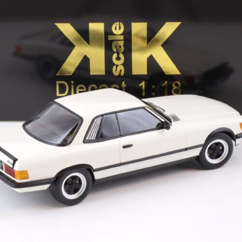 1:18 KK-Scale Mercedes 500 SLC 6.0 AMG C107 Coupe 1985 white