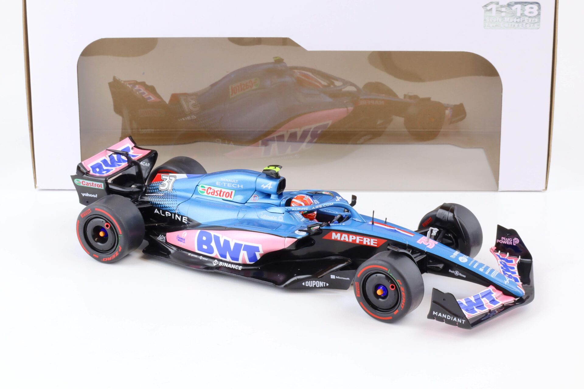 1:18 Solido Alpine A522 F1 Australia GP 2022 E.Ocon BWT