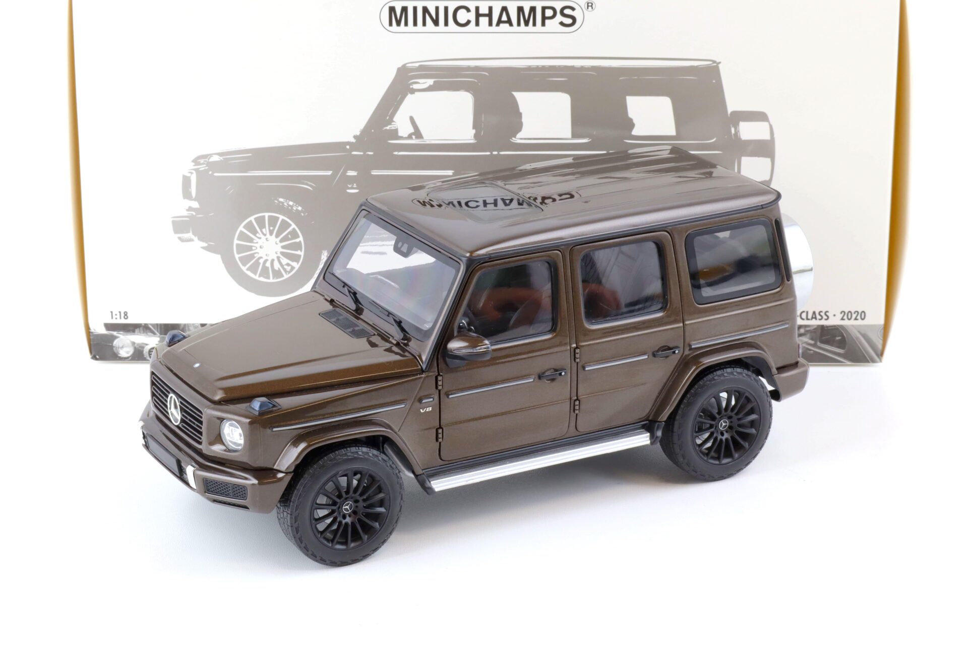 1:18 Minichamps Mercedes G-Class (W 463) 2020 brown metallic