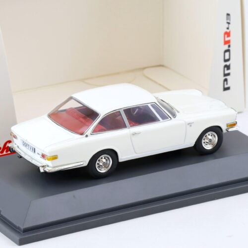 1:43 Schuco PRO.R43 Glas 2600 V8 1966 white 450913300 - Image 2