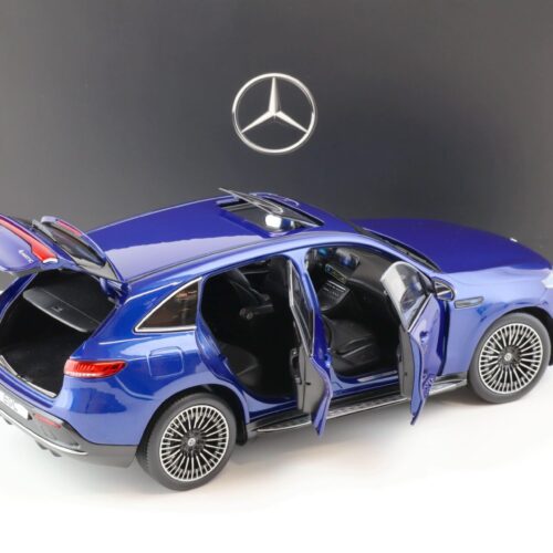 1:18 NZG Mercedes EQC 400 4Matic N293 brilliant blue DEALER VERSION